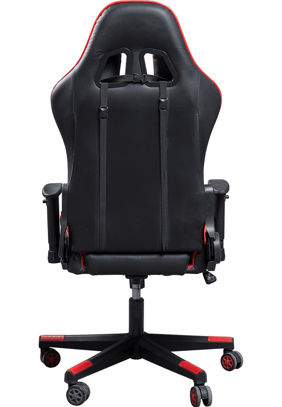 طراحی جدید کامپیوتر مسابقه ای کامپیوتری چرم تکیه دار Silla Cadeira Gamer Gamer Dropshipping Dropshipping Led Gaming Chair with footrest details